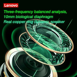 Lenovo XT92 Słuchawki Bezprzewodowe TWS | Gamingowe Sportowe Douszne z Mikrofonem