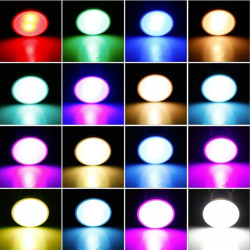 Żarówka LED GU10 5W RGB + Ciepły Biały | z Pilotem