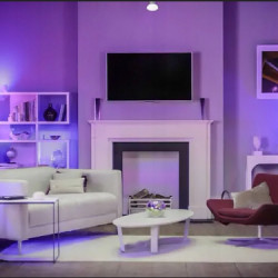 Żarówka LED GU10 5W RGB + Ciepły Biały | z Pilotem