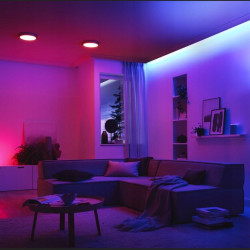 Żarówka LED GU10 5W RGB + Ciepły Biały | z Pilotem