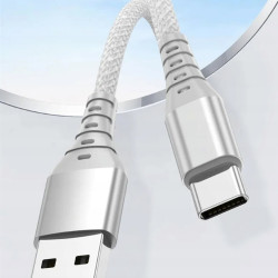 Kabel USB typ C 3A ładowanie smartfonów tabletow laptopów 1m
