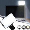 Mini Lampa Led Selfie do Zdjęć Filmów Live 3 tryby klips mocna